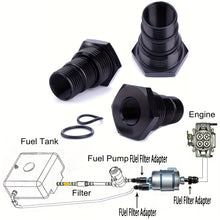 Load image into Gallery viewer, 1pc Fuel Filter Adapter 1/2-28 ,5/8-24 To 3/4-16,13/16-16,3/4 NPT Reduce The Noise Created By Cars
