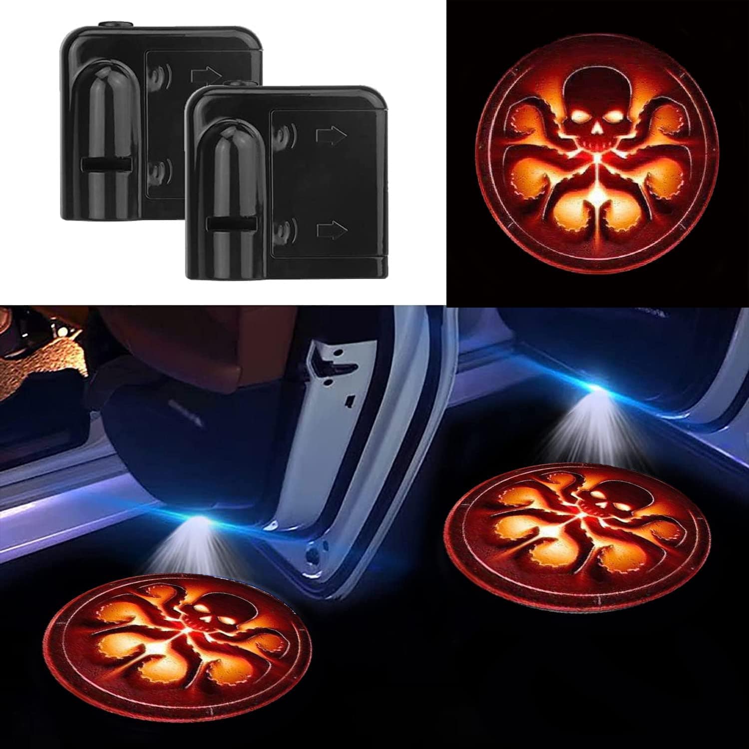 12.5X8.5CM) Sport 5D LED Car Tail Rear Logo Light Badge Lamp Emblem For  Scion | eBay