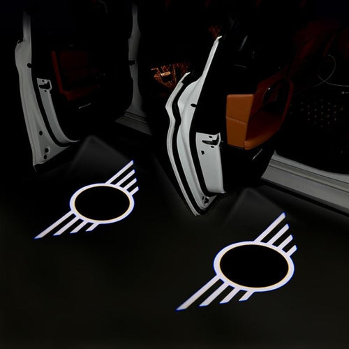 Car Door Light LED Logo car Welcome light For BMW MINI Cooper One S R50 R53 R56 R60 F55 F56 R58 R59 car styling Accessories - wkcarparts