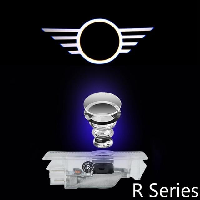 Car Door Light LED Logo car Welcome light For BMW MINI Cooper One S R50 R53 R56 R60 F55 F56 R58 R59 car styling Accessories - wkcarparts