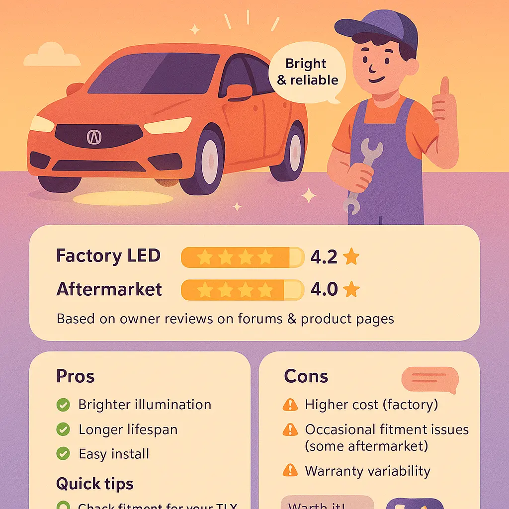 acura tlx door lights - Honda
