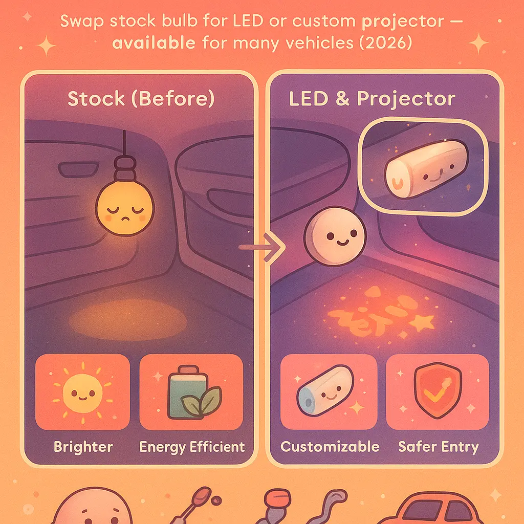 courtesy door light inside model - courtesy