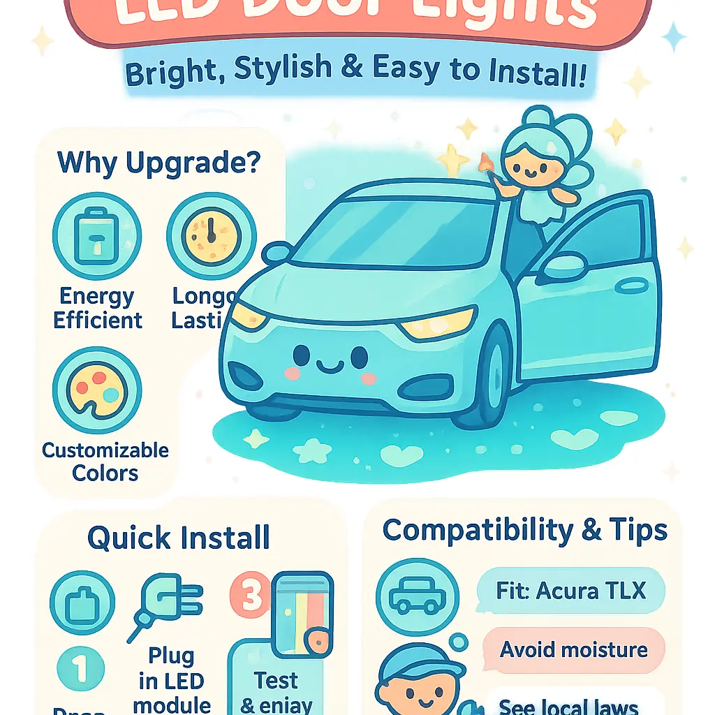acura tlx door lights - Lights