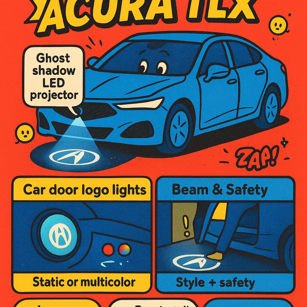acura tlx door lights - Acura