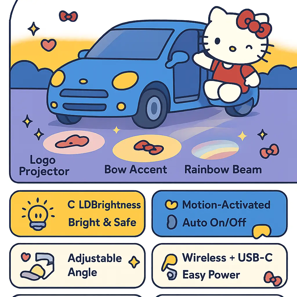 hello kitty door light - Light