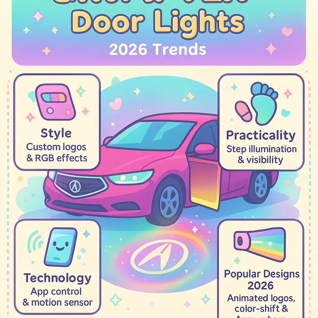 acura tlx door lights - Accessories