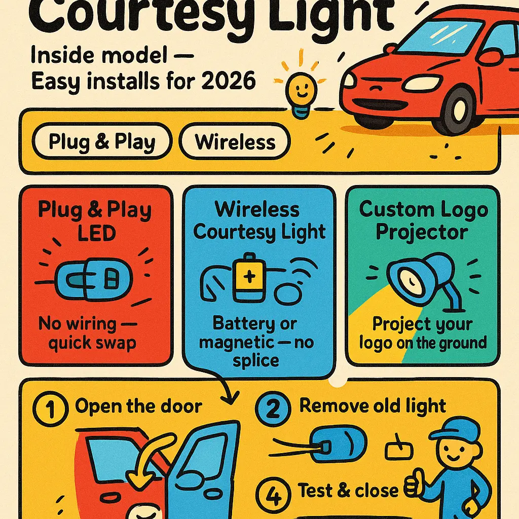 courtesy door light inside model - Light