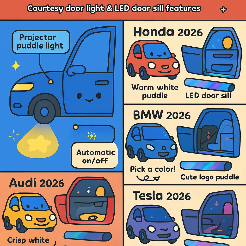 courtesy door light inside model - Welcome