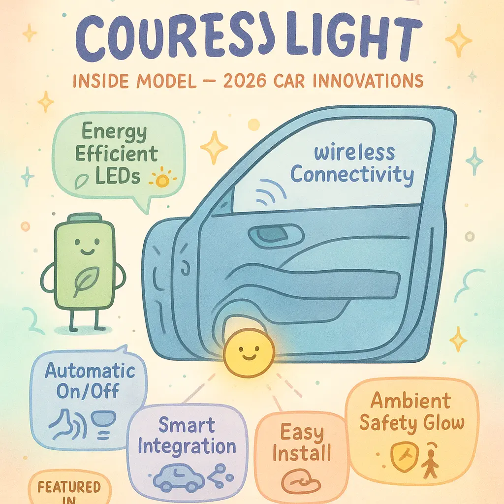 courtesy door light inside model - Wireless