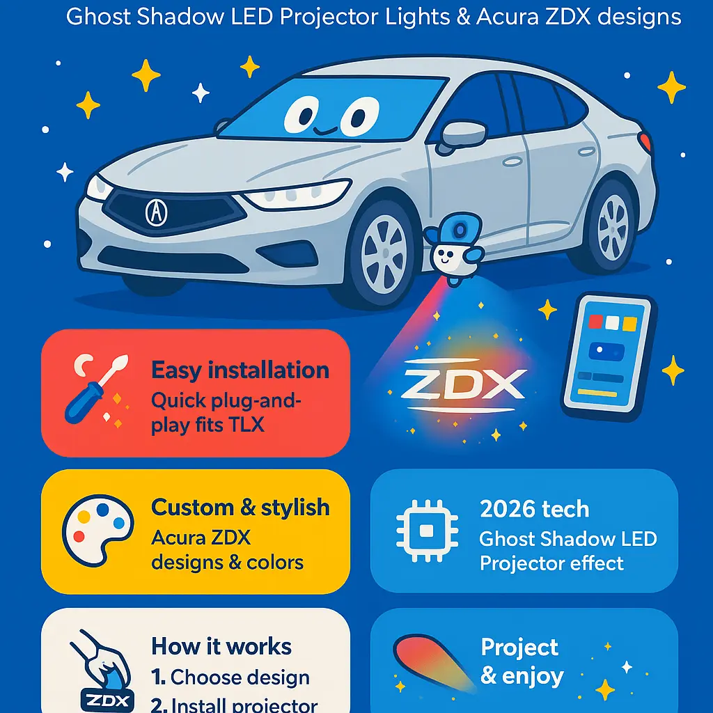 acura tlx door lights - Acura