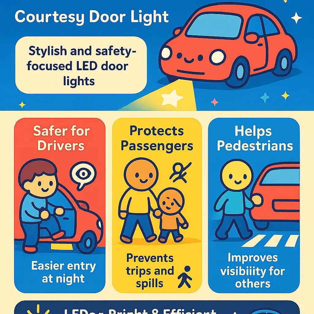 courtesy door light inside model - Vehicle